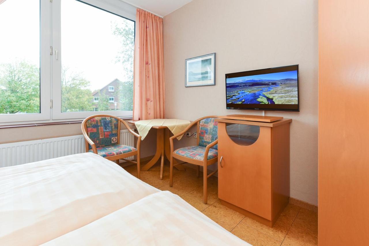 Hotel-Pension Altes Siel Bensersiel Exterior foto